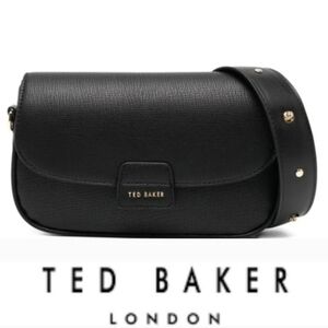 Ted Baker Rory Crossbody, Detachable Rosette Strap, Black